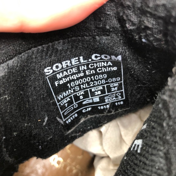 Sorel Major Moto Boots 7 A7 - Picture 5 of 6